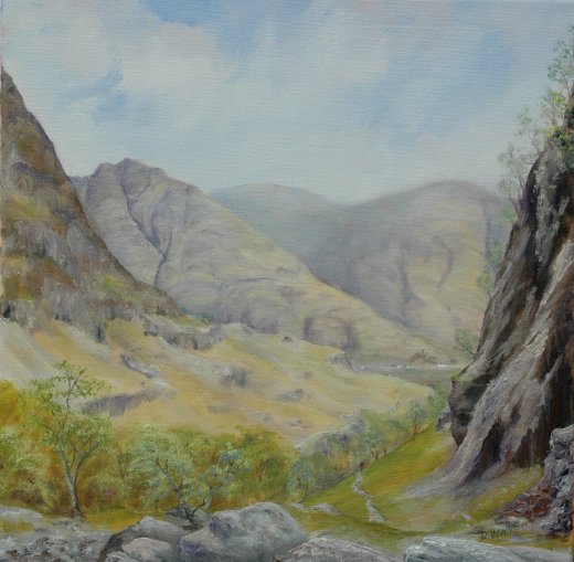 Glencoe from Hidden Valley Path